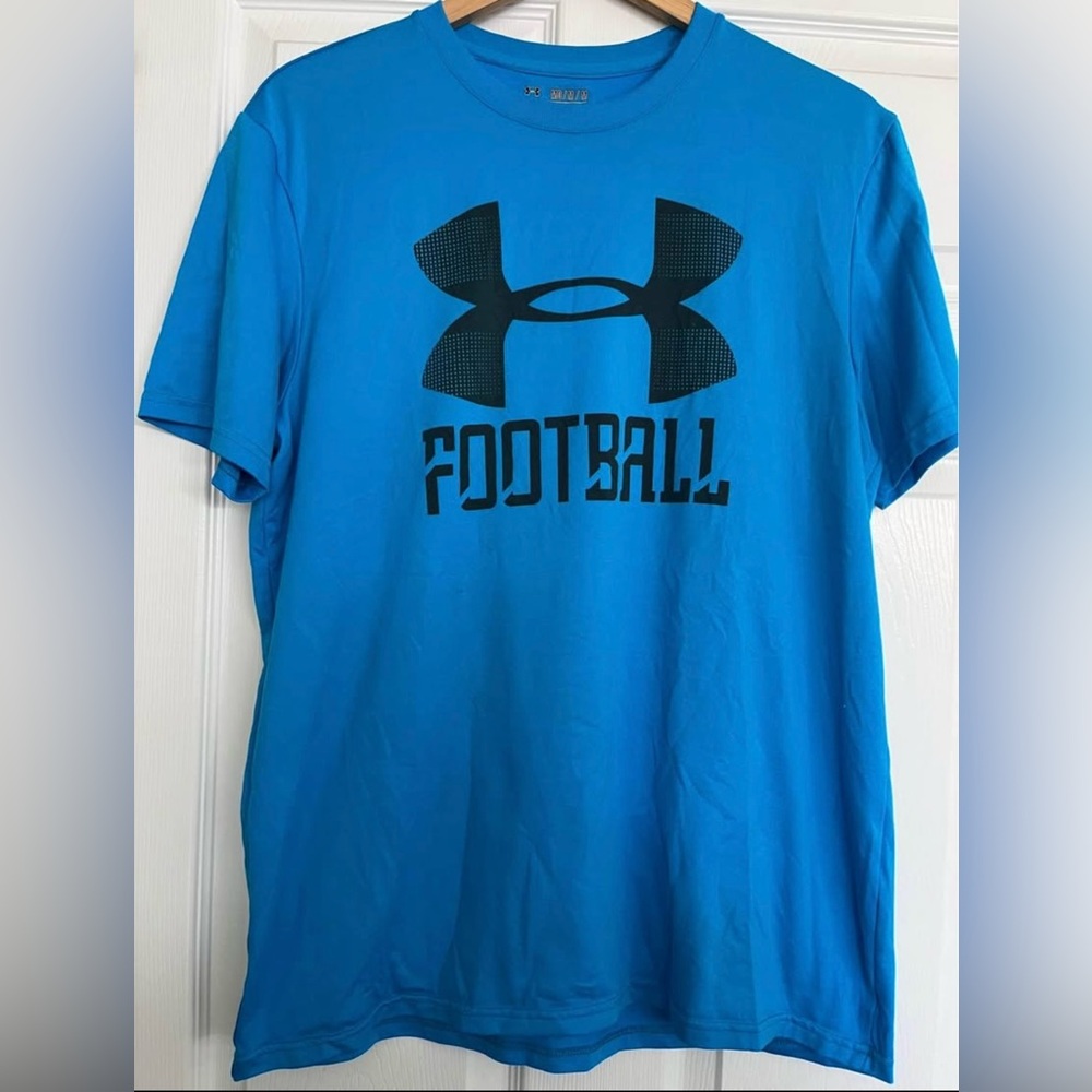 Under Armour Men’s Medium Blue Football Athletic Shirt